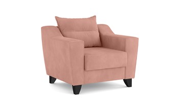 Кресло для отдыха Элиот, велюр аватар розовый 305 в Челябинске - предосмотр