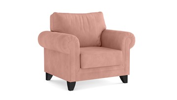 Кресло Орландо, велюр аватар розовый 305 в Челябинске