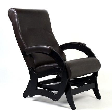 Кресло-качалка с маятниковым механизмом 35-К-В экокожа в Миассе - изображение