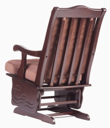 Кресло-качалка №1 массив бука в Миассе - изображение 1