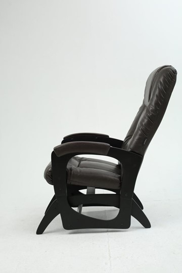 Кресло-качалка Леон маятниковая, экокожа favorit 7 венге 29-К-В в Копейске - изображение 3