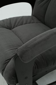 Кресло-качалка Леон маятниковая, ткань AMIGo графит 29-Т-ГР в Магнитогорске - предосмотр 1