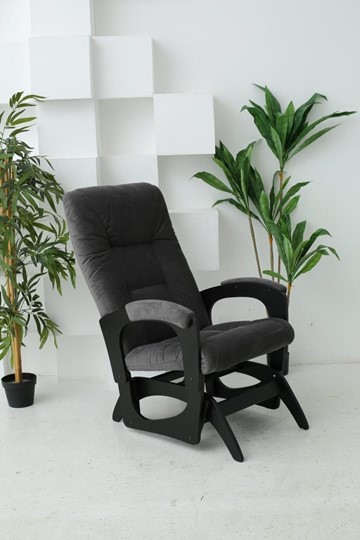 Кресло-качалка Леон маятниковая, ткань AMIGo графит 29-Т-ГР в Златоусте - изображение 6