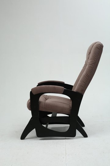 Кресло-качалка Леон маятниковая, ткань AMIGo кофе с молоком 29-Т-КМ в Магнитогорске - изображение 1
