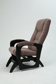 Кресло-качалка Леон маятниковая, ткань AMIGo кофе с молоком 29-Т-КМ в Копейске - предосмотр