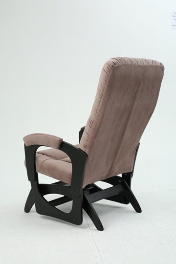 Кресло-качалка Леон маятниковая, ткань AMIGo кофе с молоком 29-Т-КМ в Копейске - изображение 4