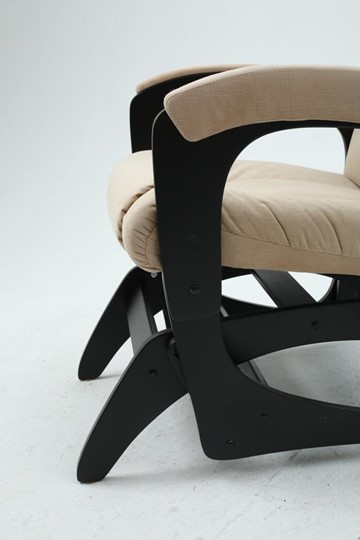 Кресло-качалка Леон маятниковая, ткань AMIGo песок 29-Т-П в Копейске - изображение 11