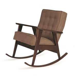 Кресло-качалка Ретро (темный тон / 05 - коричневый) в Копейске