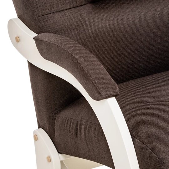 Кресло с маятниковым механизмом Leset Дэми (Слоновая кость) в Миассе - изображение 14