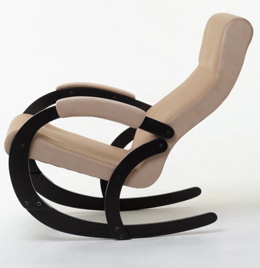 Кресло-качалка Корсика, ткань Amigo Beige 34-Т-AB в Миассе - изображение 1