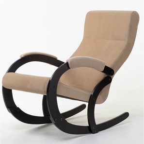 Кресло-качалка Корсика, ткань Amigo Beige 34-Т-AB в Копейске