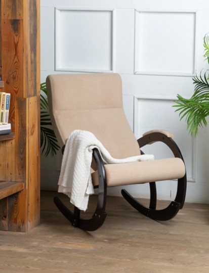 Кресло-качалка Корсика, ткань Amigo Beige 34-Т-AB в Магнитогорске - изображение 7