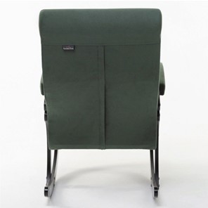 Кресло-качалка в гостиную Корсика, ткань Amigo Green 34-Т-AG в Челябинске - предосмотр 2
