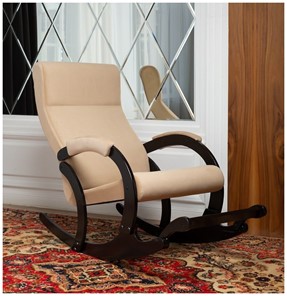 Кресло-качалка в гостиную Марсель, ткань Amigo Beige 33-Т-AB в Миассе - предосмотр 6