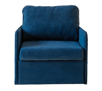 Кресло-кровать Амира синий в Челябинске - предосмотр