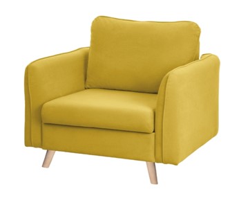 Кресло-кровать Бертон желтый в Челябинске - предосмотр