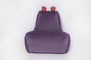 Кресло-мешок КлассМебель Бегемот сливовый в Челябинске