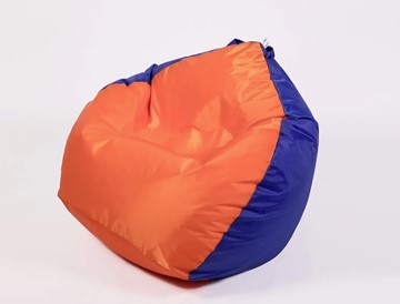 Кресло-мешок Кроха, оранжево-синий в Копейске