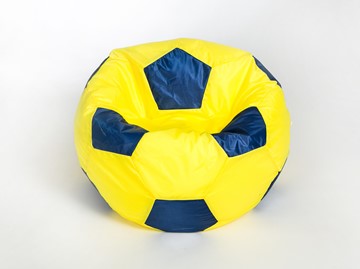Кресло-мешок КлассМебель Мяч большой, желто-синий в Челябинске