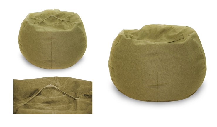 Кресло-мешок Орбита, рогожка, оливковый в Миассе - изображение 2