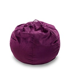 Кресло-мешок Орбита, велюр, фиолетовый в Челябинске - предосмотр