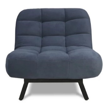 Кресло для сна Абри опора металл (синий) в Миассе - изображение 1