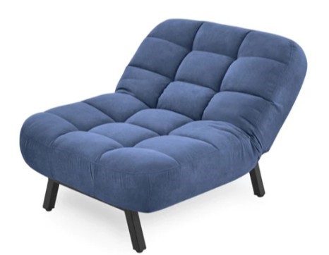 Кресло для сна Абри опора металл (синий) в Миассе - изображение 4