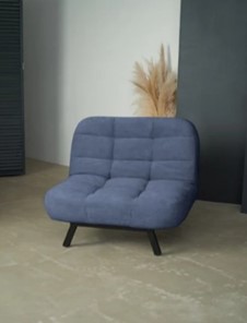 Кресло для сна Абри опора металл (синий) в Магнитогорске - предосмотр 8