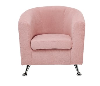 Мягкое кресло Брамс розовый в Челябинске