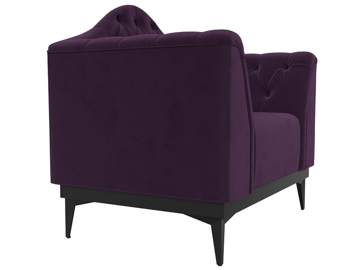 Кресло на ножках Флорида, Фиолетовый (Велюр) НПБ в Челябинске - изображение 2