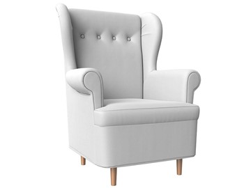 Кресло для отдыха Торин, Белый (Экокожа) в Златоусте