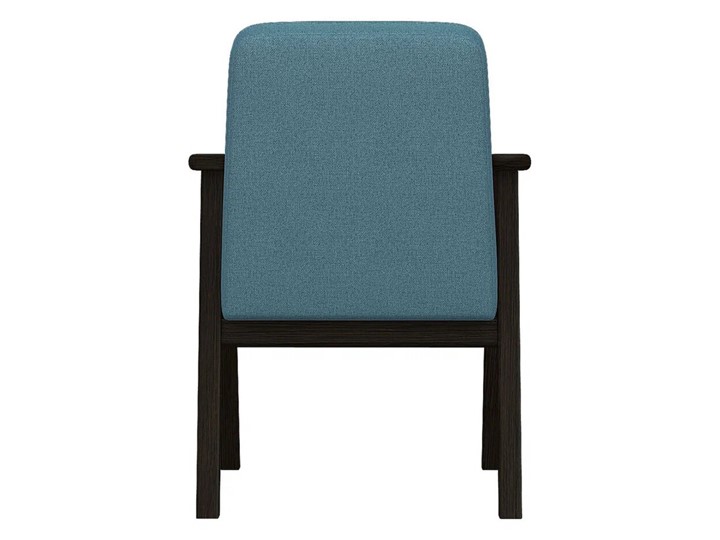 Мягкое кресло Ретро ткань голубой, каркас венге в Челябинске - изображение 3
