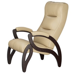 Мягкое кресло Мебелик Весна компакт, экокожа EVA2, каркас венге в Миассе