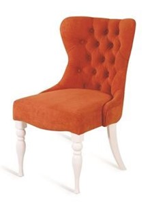 Кресло Вальс (Эмаль белая / Морковный) в Миассе