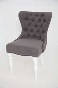 Кресло Вальс (эмаль белая / RS 15 - темно-серый) в Копейске