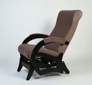 Маятниковое кресло Амелия, ткань кофе с молоком 35-Т-КМ в Копейске