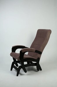 Кресло-качалка Версаль, ткань кофе с молоком 35-Т-КМ в Челябинске