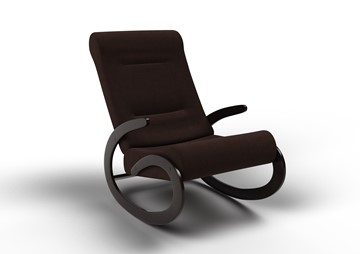 Кресло-качалка Мальта, ткань AMIGo шоколад 10-Т-Ш в Миассе