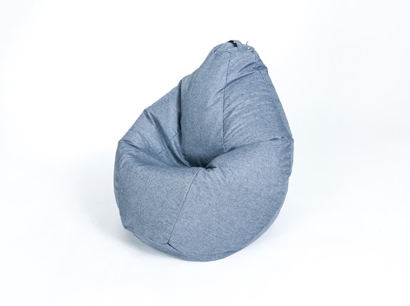 Кресло-мешок Хоум среднее, серая в Копейске - изображение