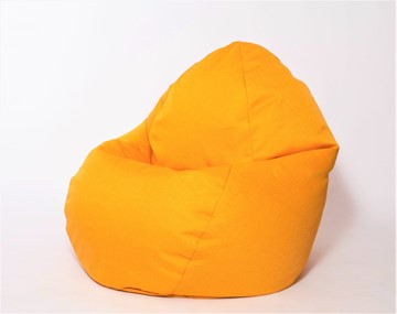 Кресло-мешок КлассМебель Макси, рогожка, 150х100, оранжевое в Челябинске