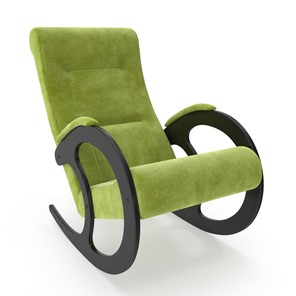 Кресло-качалка Модель 3, Verona 38 Apple Green-велюр в Челябинске