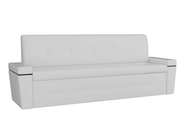 Раскладной кухонный диван Деметра, Белый (экокожа) в Миассе