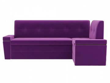 Кухонный диван Деметра угловой, Фиолетовый (микровельвет) в Челябинске - предосмотр 3