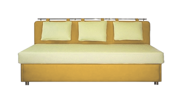 Кухонный диван Модерн большой со спальным местом в Миассе - предосмотр
