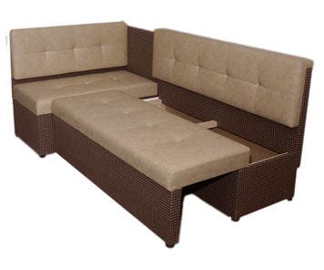 Кухонный угловой диван Нео КМ3 с механизмом 2000х1460 в Копейске - предосмотр 7