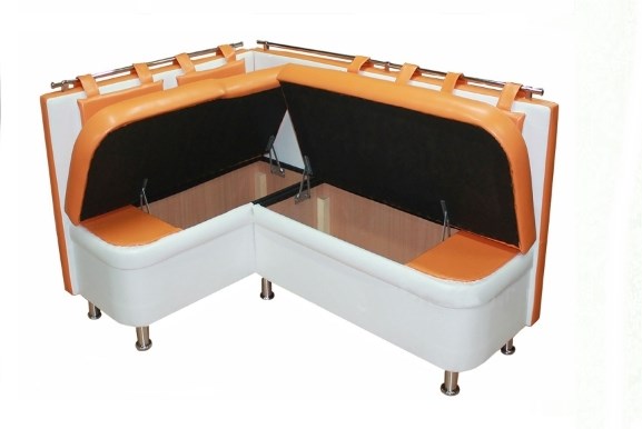 Угловой кухонный диван Модерн (с коробами) в Копейске - изображение 1