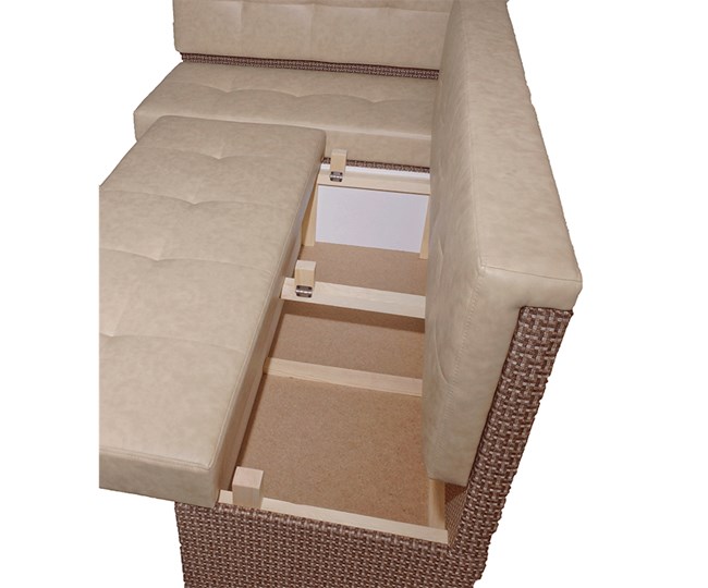 Кухонный угловой диван Нео КМ3 с механизмом 2000х1460 в Миассе - изображение 8