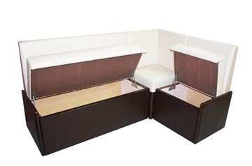 Угловой кухонный диван Квадро мини с коробом в Челябинске - предосмотр 1