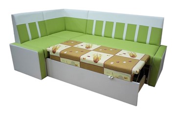 Угловой кухонный диван Квадро 2 со спальным местом в Копейске - предосмотр 2