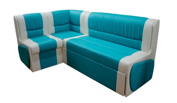 Угловой кухонный диван Квадро 4 со спальным местом в Миассе - изображение